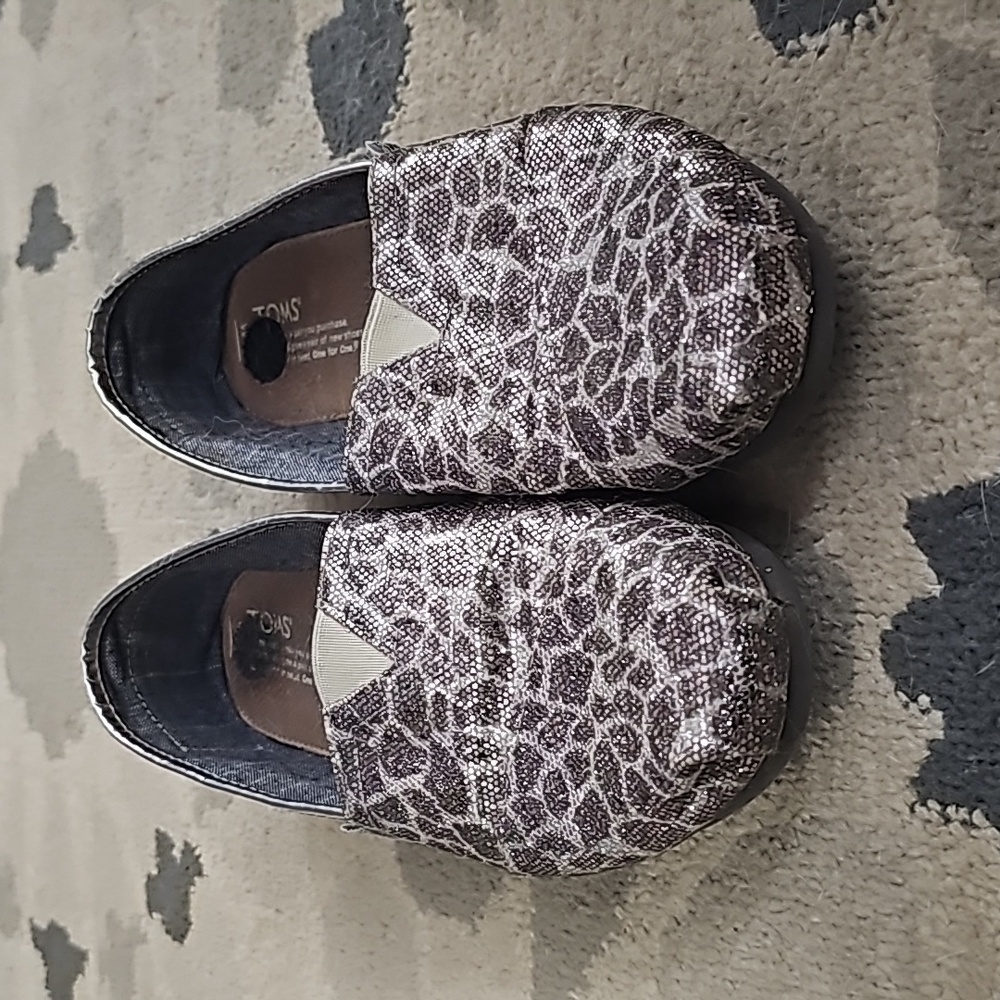Sparkle Giraffe Toms Alpargata